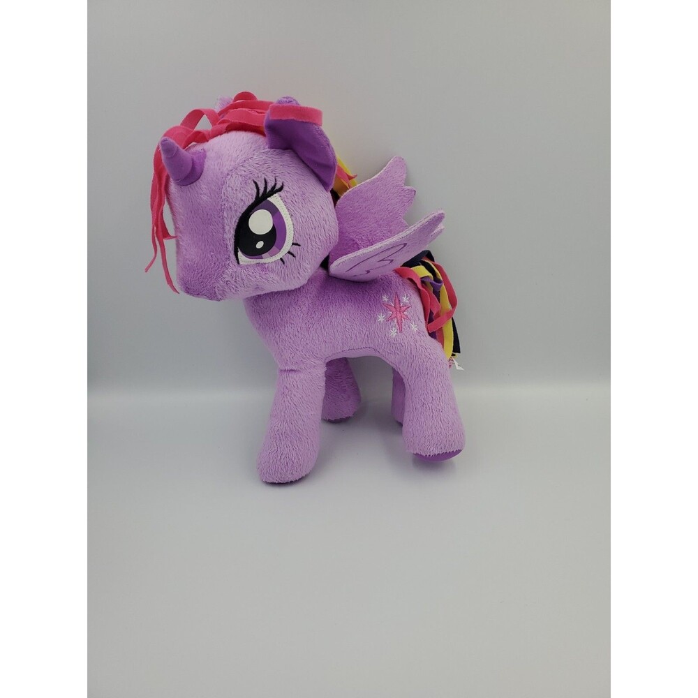My Little Pony 12" Plush Twilight Sparkle Wings Cloth Tail Purple 2014